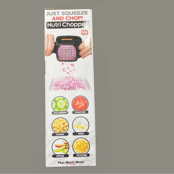 Nutri Chopper Vegetable Slicer that Chops, Cubes and Wedges, As Seen on TV - Picture 2 of 3